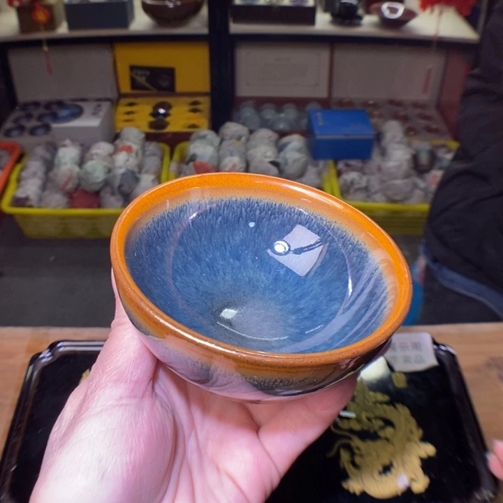 茶盏不带礼盒，建盏主人杯