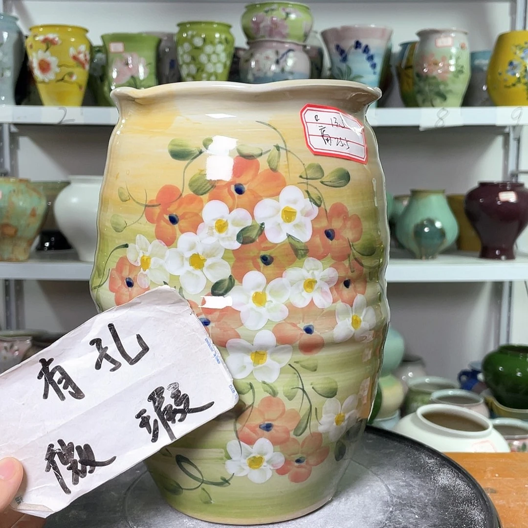 景德镇陶瓷花盆花器暇256