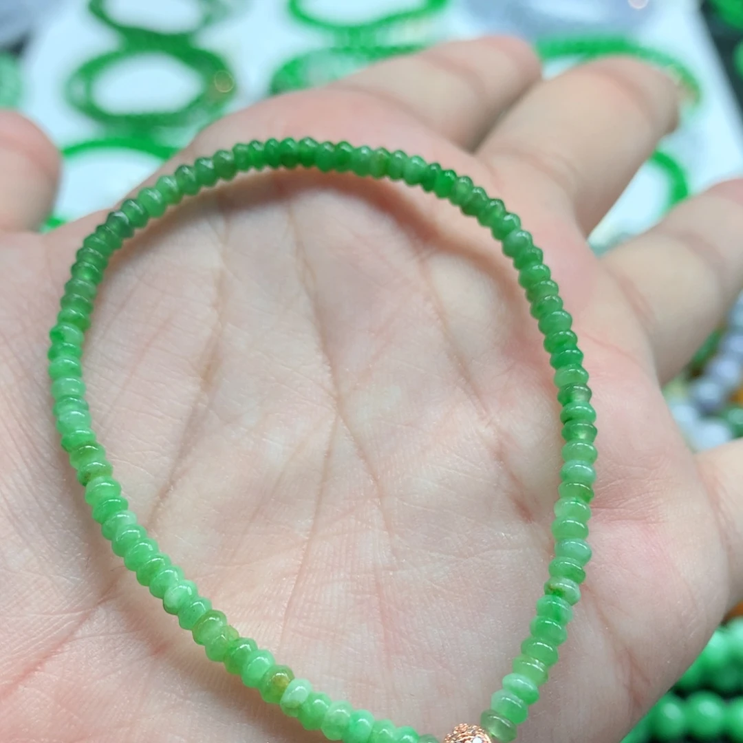 未镶嵌手链翡翠翡翠