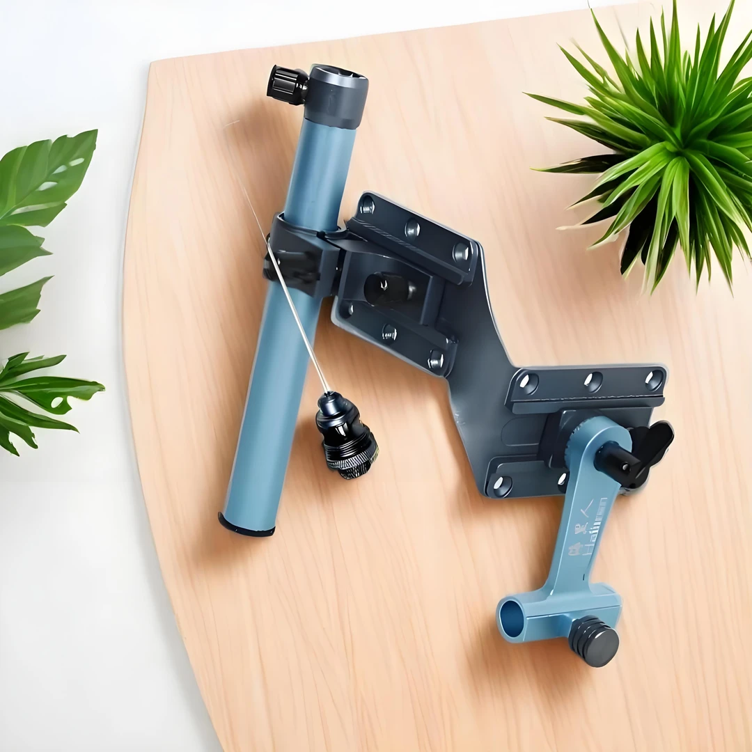 海里人钓箱配件分体插片式可拆卸饵料鱼护架铝镁合金专用直角切角