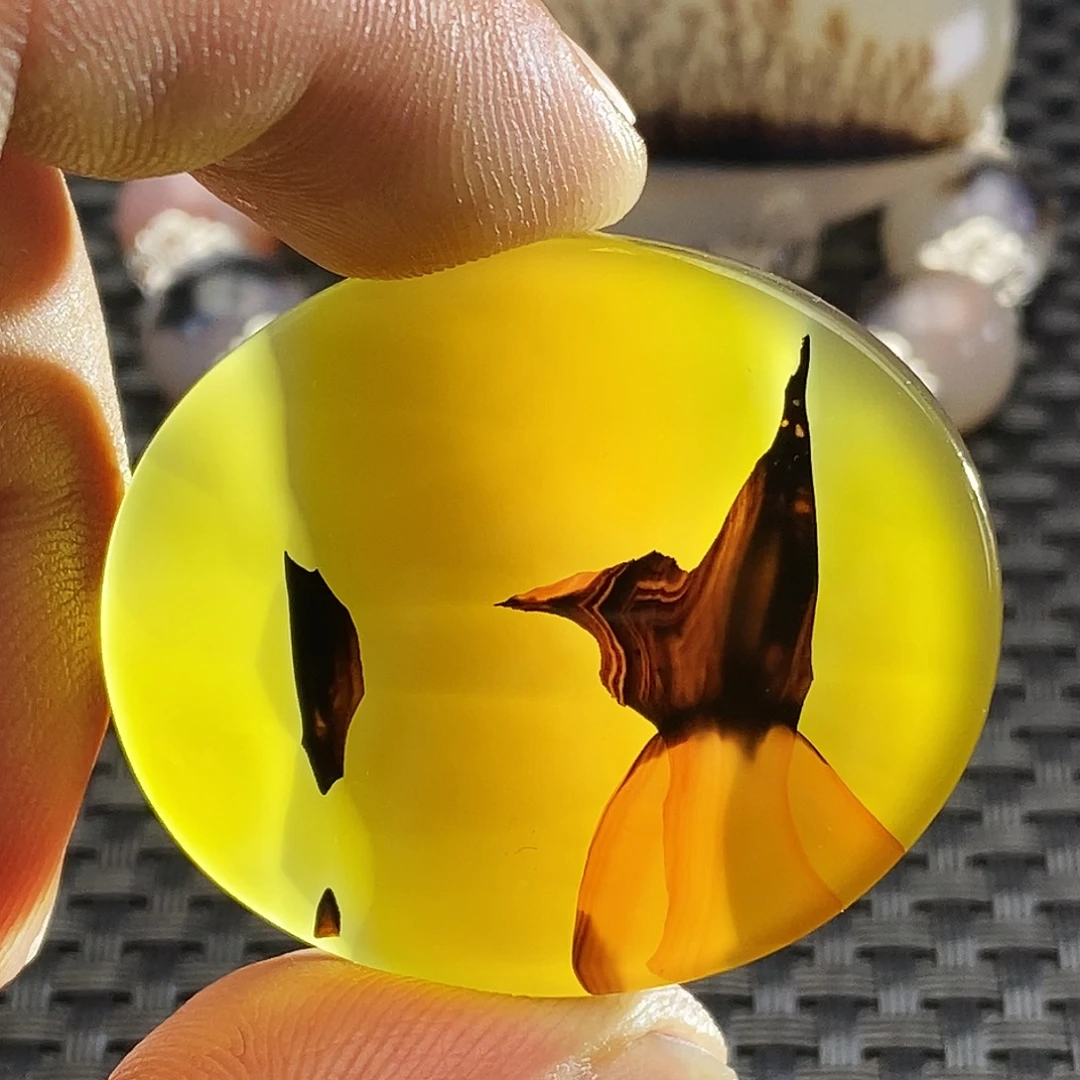 玛瑙/玉髓未镶嵌吊坠(不含链)81