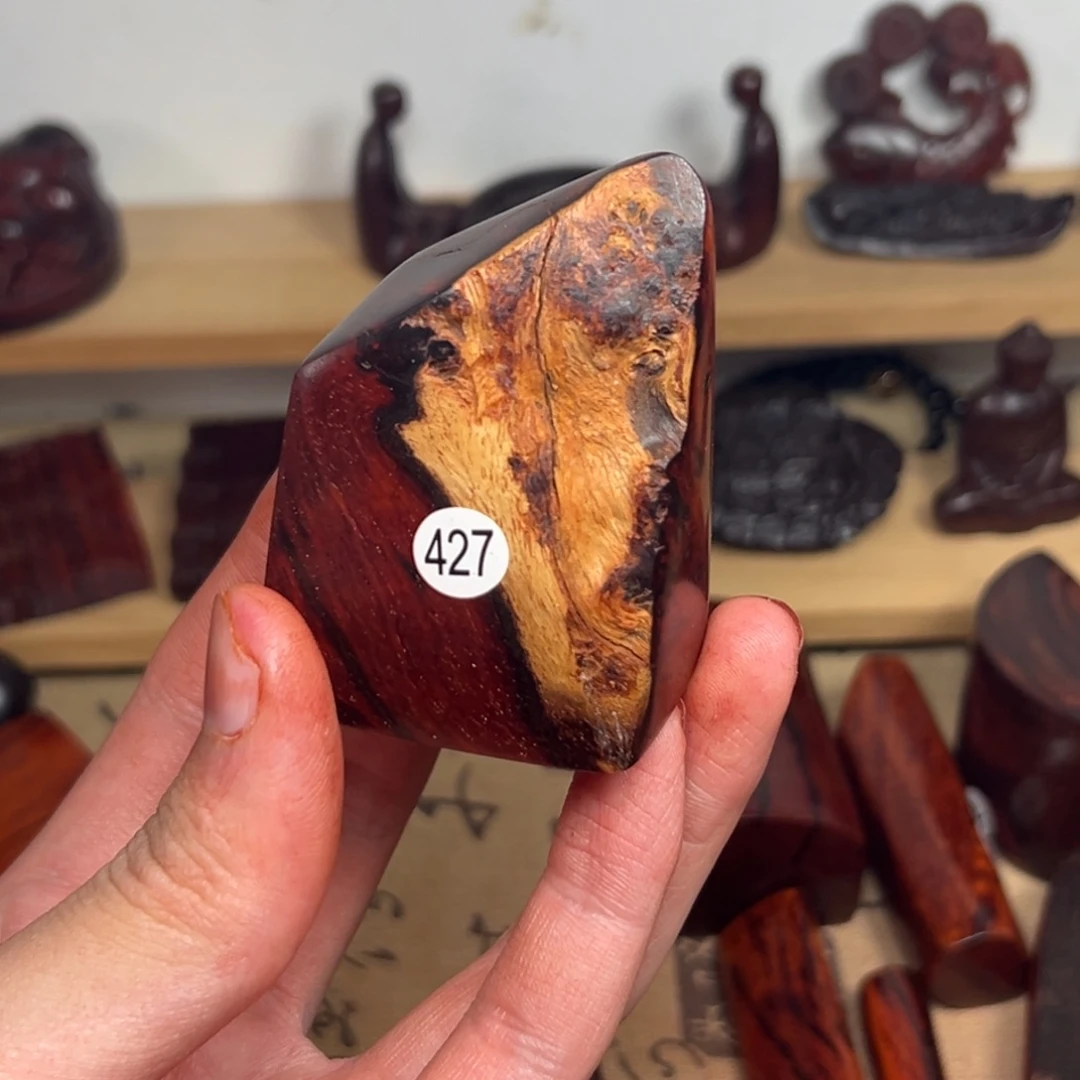 山***哥把件小叶紫檀印度小叶紫檀