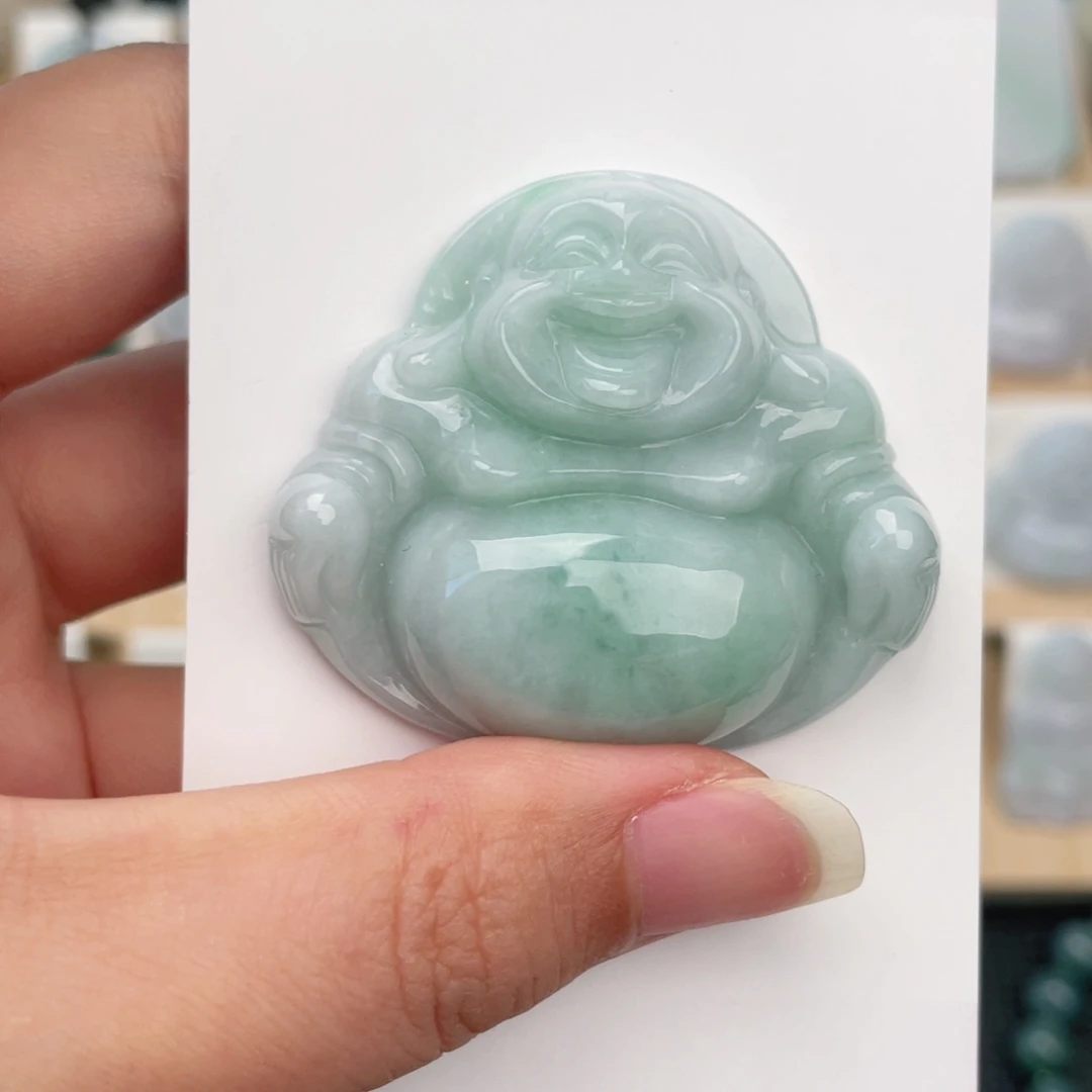 颈饰未镶嵌翡翠佛公