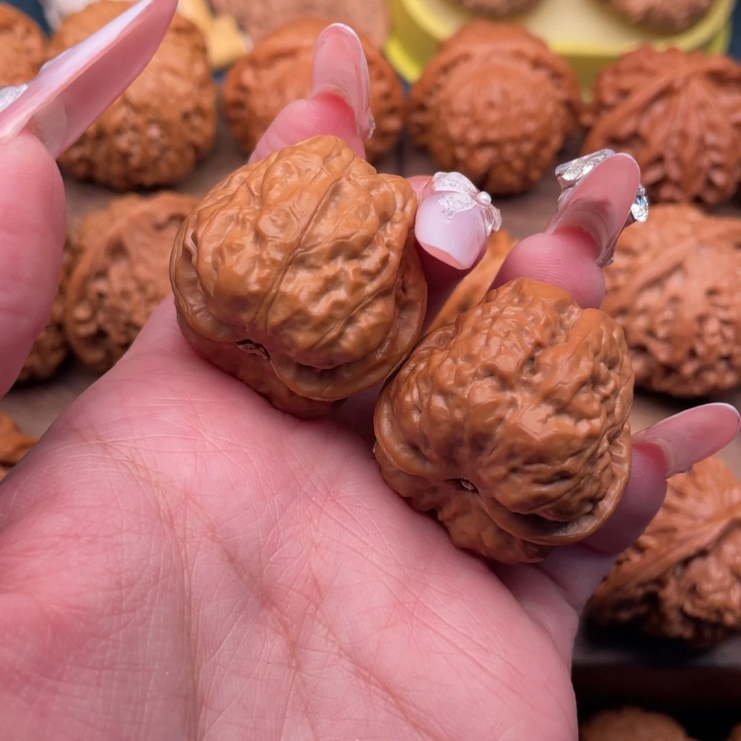 文玩核桃把件全品延庆蛙蛙32.5