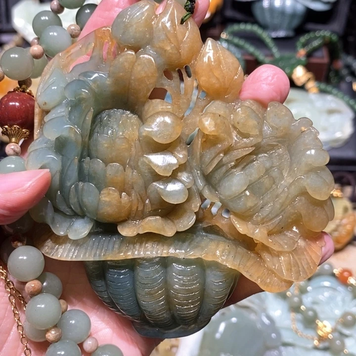 岫玉毛衣链未镶嵌