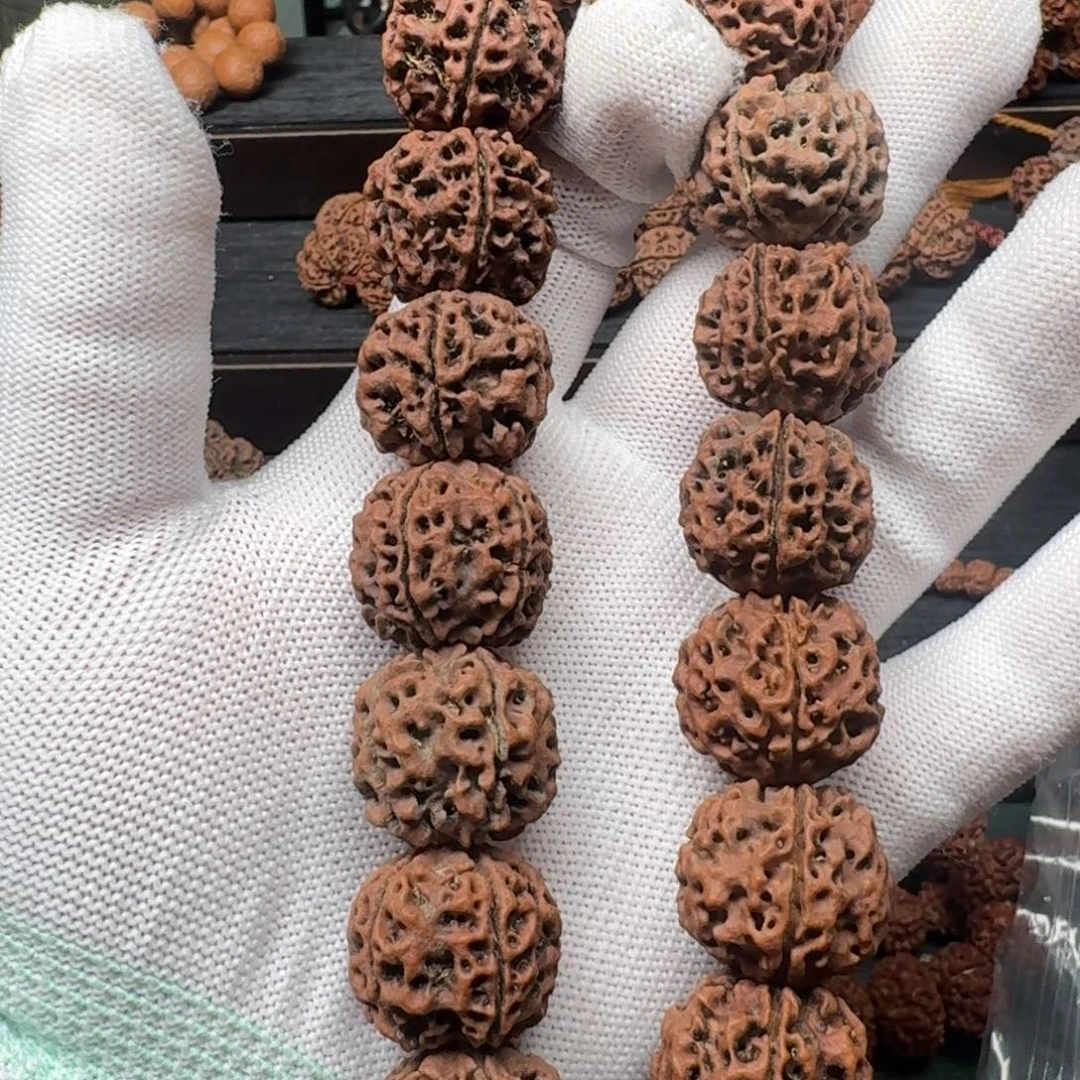 金刚菩提手串21蜂窝双龙大镂空