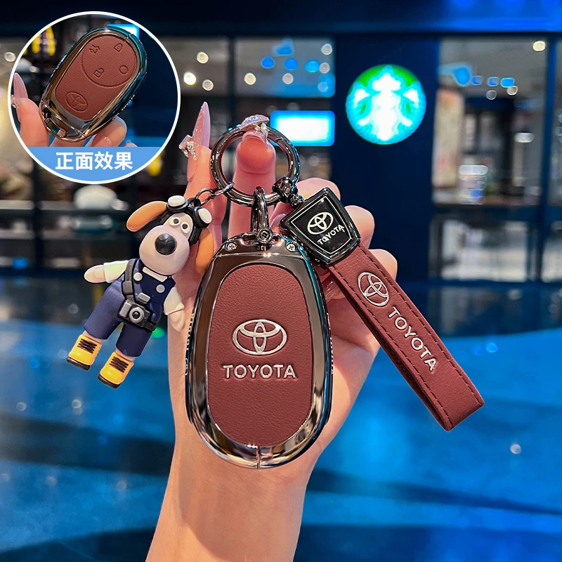 2025款丰田铂智3x钥匙套25新款广汽铂智3X专用金属全包车扣壳男士