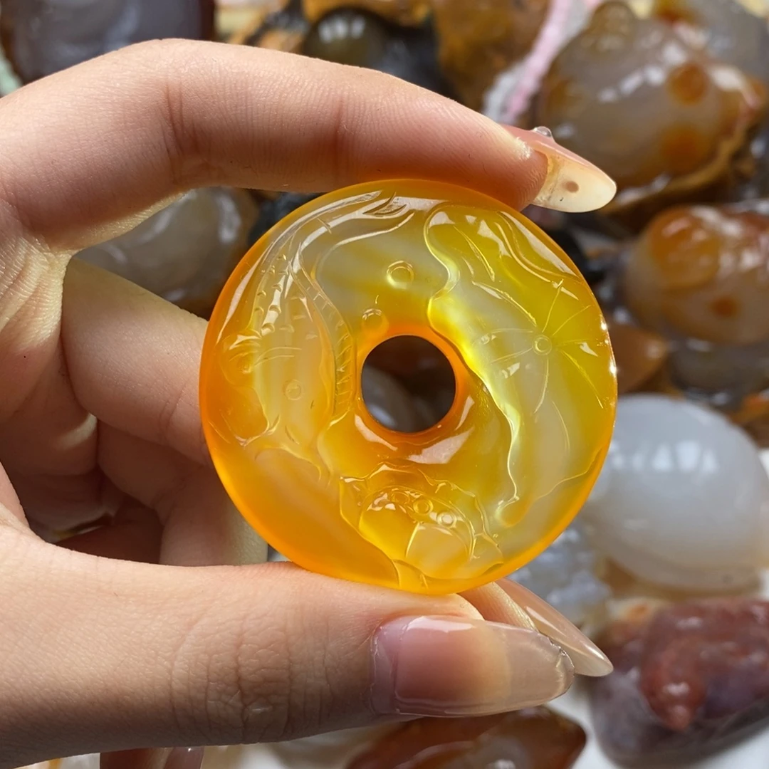 玛瑙/玉髓未镶嵌颈饰