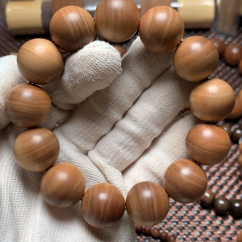 【闪购商品】檀香木手串/手链日****?1.8横纹体验价