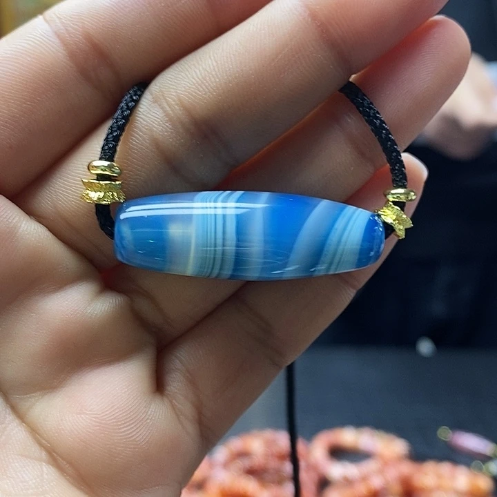 玛瑙/玉髓合金颈饰