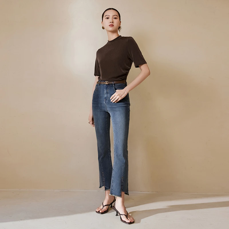 【直播专享】K743018牛仔裤香影百搭显瘦秋新款