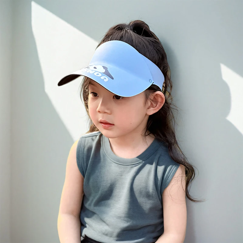 【小布丁】儿童帽子夏季男童户外遮阳帽女童防晒帽太阳帽宝宝空顶帽