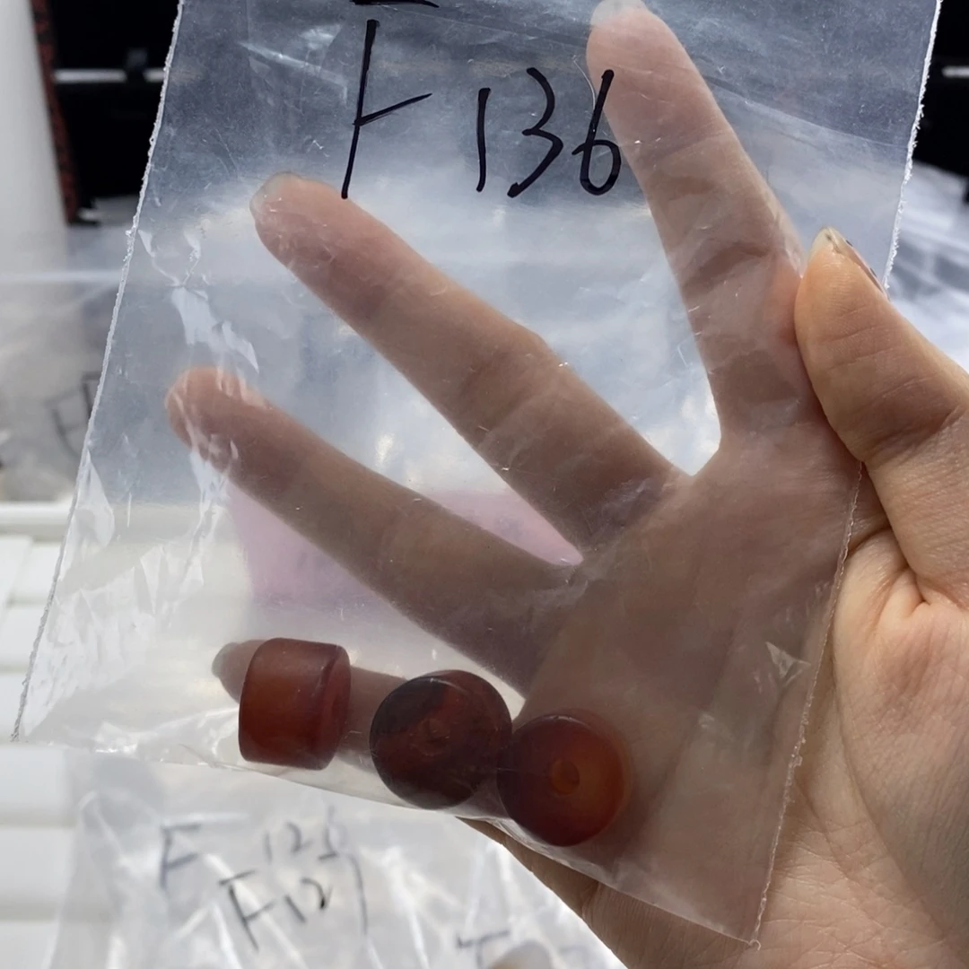 黑***刺合金玛瑙/玉髓珠宝半成品