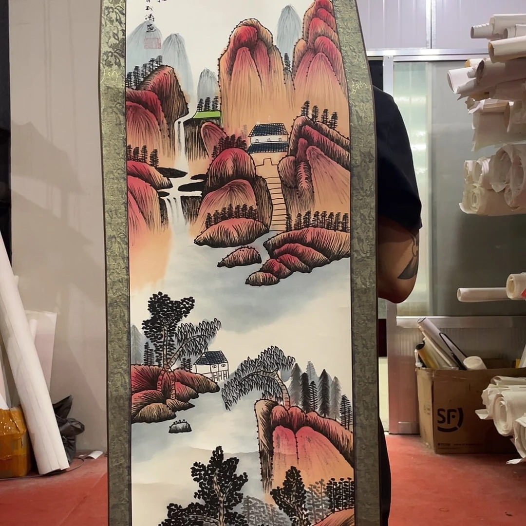 国画可口可乐的新作品的内容也