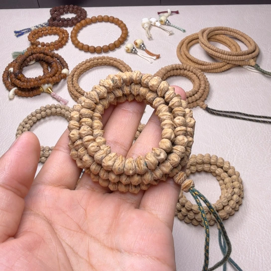 吊坠柏香籽/百香籽白芽藏式斜切