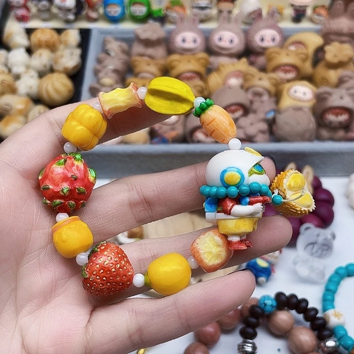 库克吊坠鹿角手串