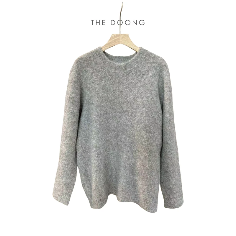 羊驼毛毛衣蓬松感女