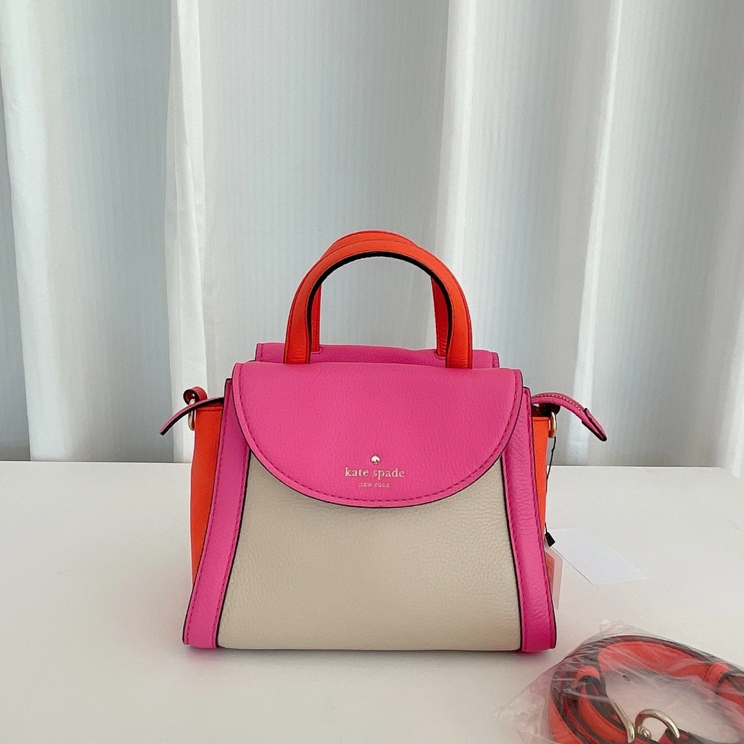 95新  Kate spade  牛皮手提包  B199