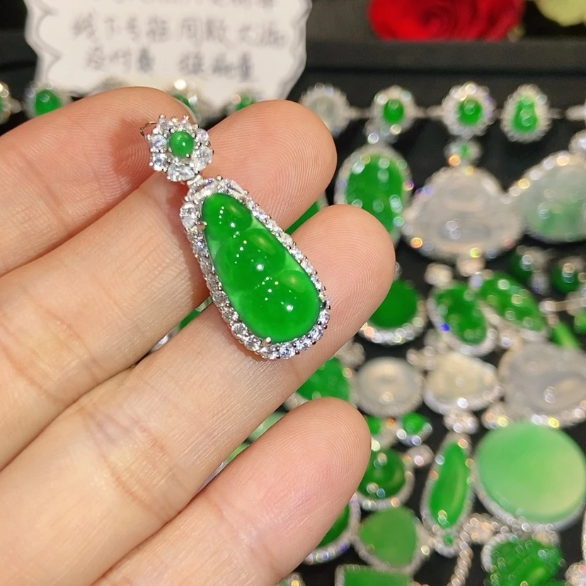 【闪购商品】翡翠未镶嵌颈饰天然翡翠