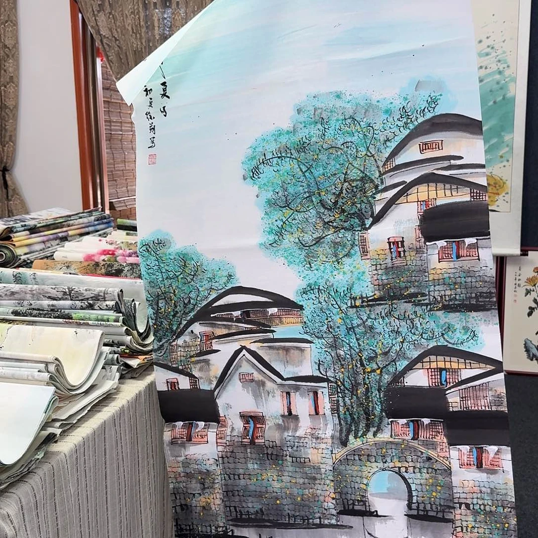 纯手绘的好看作品