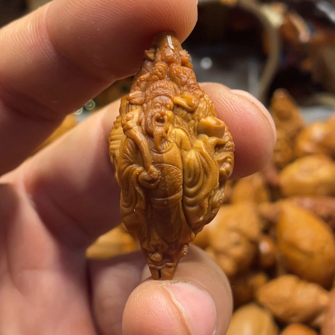 手串/手链橄榄核财神爷957