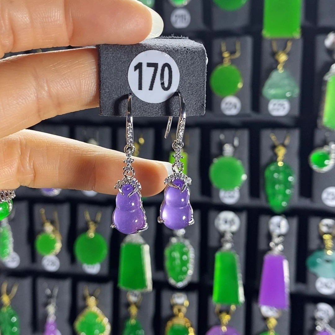 未镶嵌翡翠耳饰170