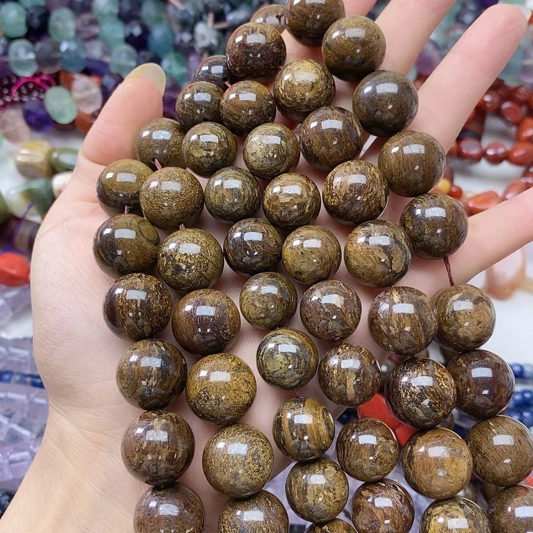 玛瑙/玉髓未镶嵌珠宝半成品卡十六古铜灰一条