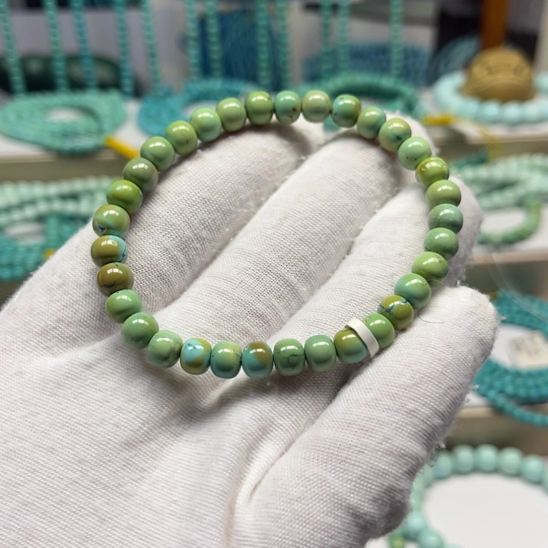 绿松石未镶嵌手链