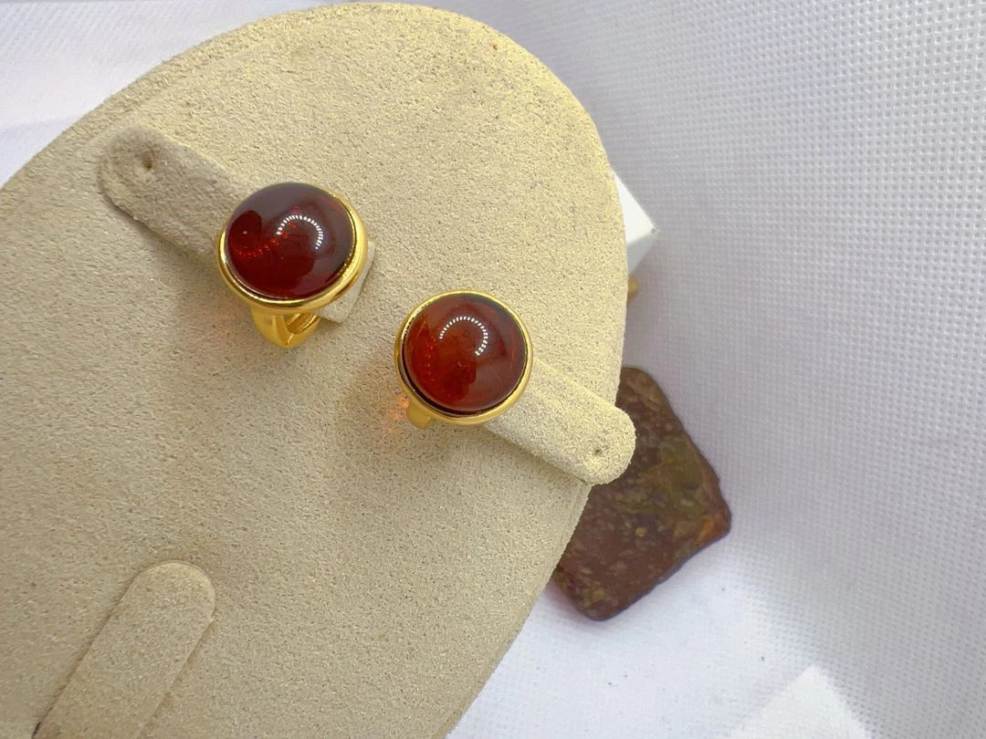 【包邮】天然琥珀项链女士挂件时尚款长链KAHRIWA halka琥珀12