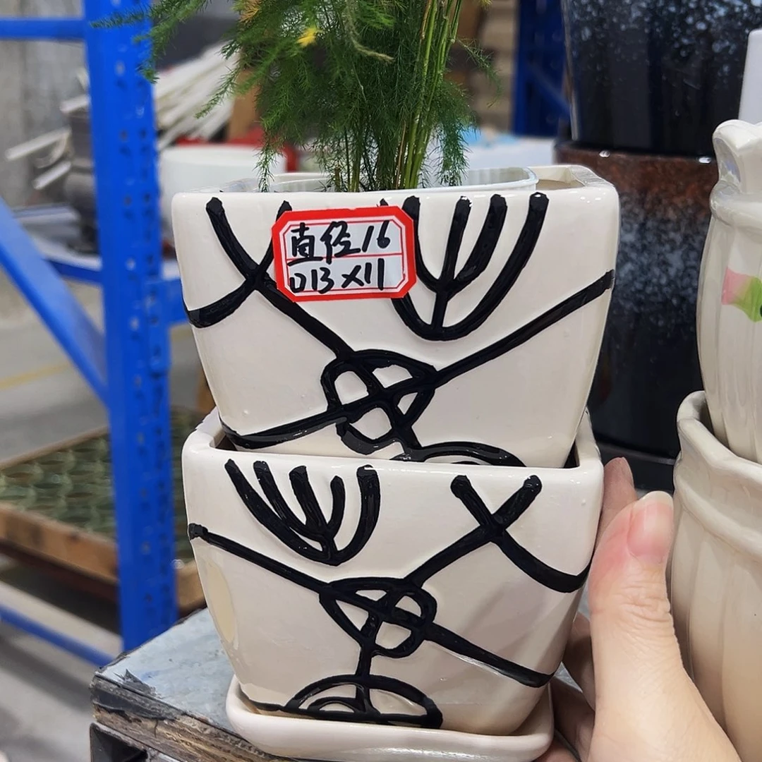 绿植多肉陶瓷花盆