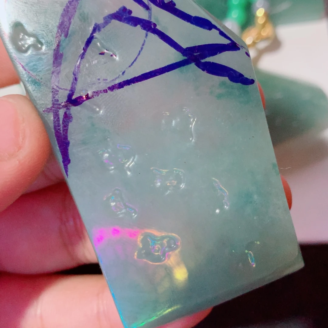 田***令定制翡翠未镶嵌翡翠