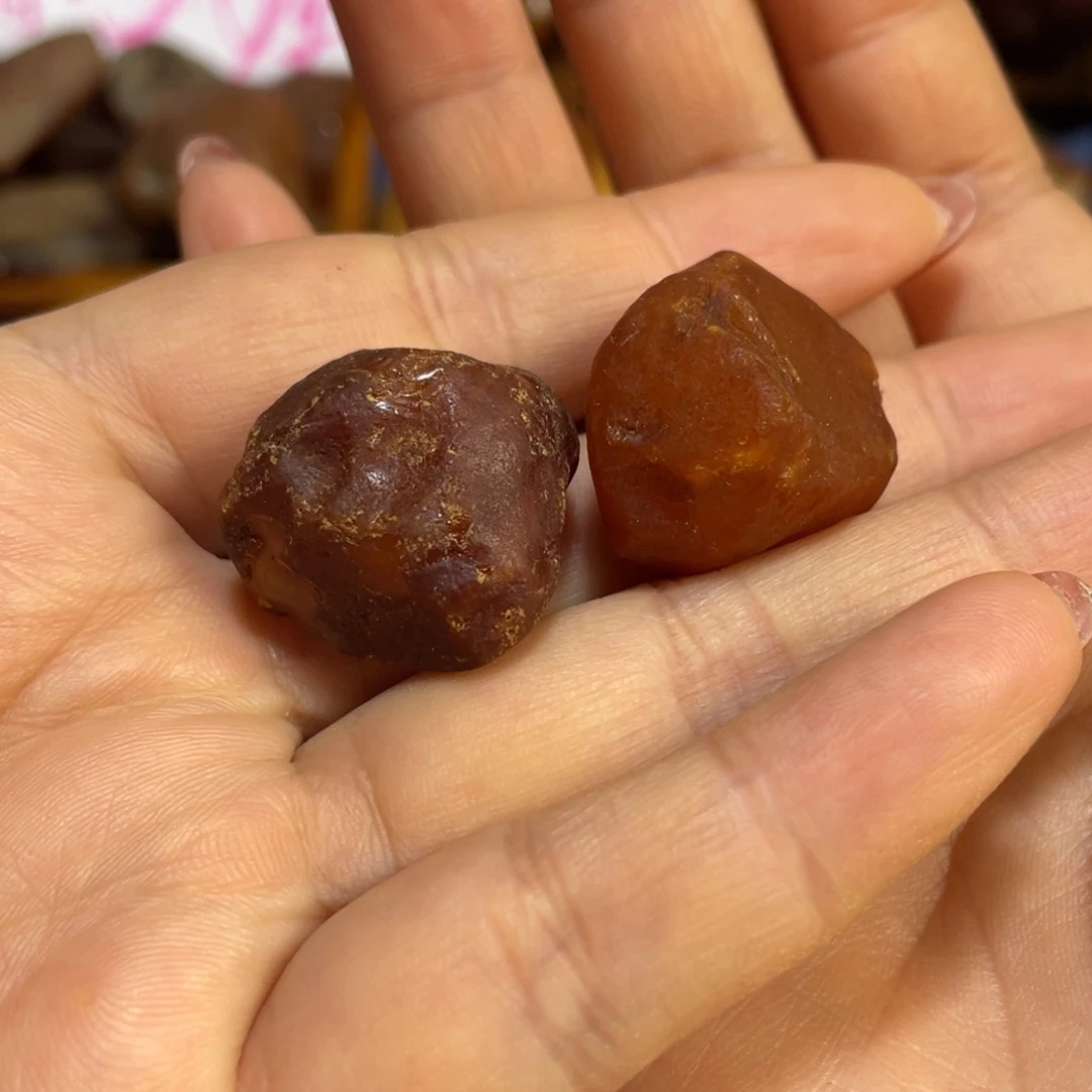 定制琥珀未镶嵌骑***奔原石