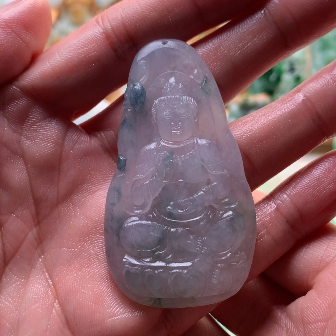 定制翡翠未镶嵌观音