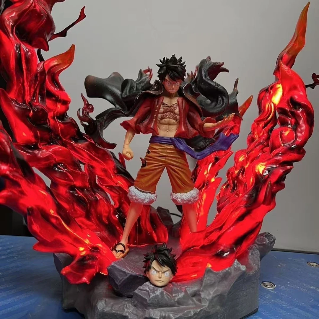 【永劫潮玩】TH霸王色路路飞海贼王发光GK手办雕像模型周边摆件礼物