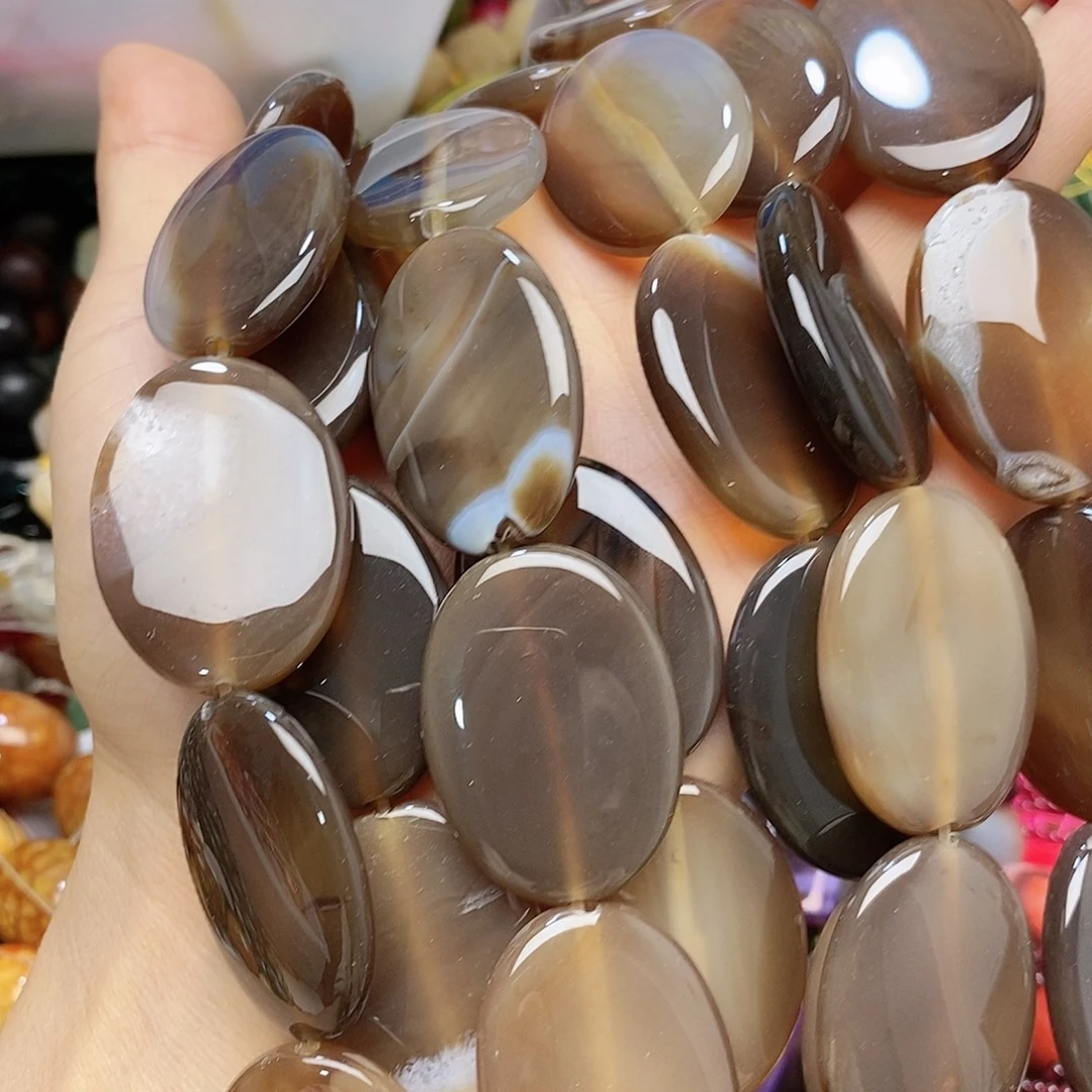 玛瑙/玉髓未镶嵌珠宝半成品玛瑙一条