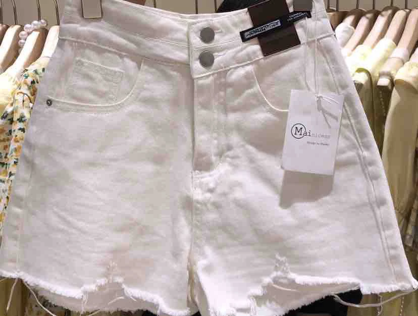 水洗短裤高腰透气中低腰牛仔短裤时尚百搭韩版老钱风