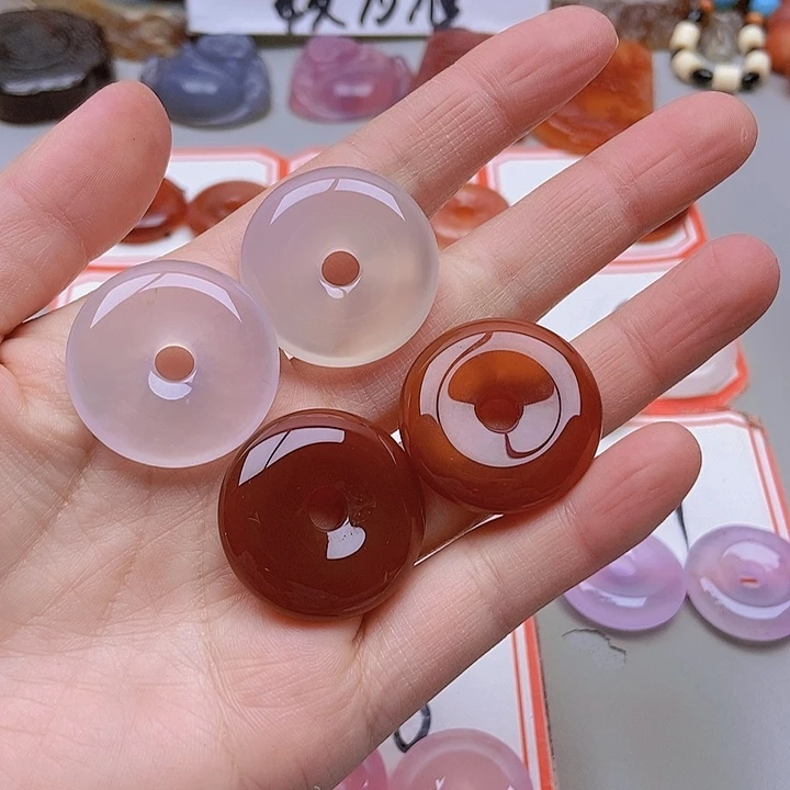 【闪购商品】未镶嵌玛瑙/玉髓珠宝半成品陌*人