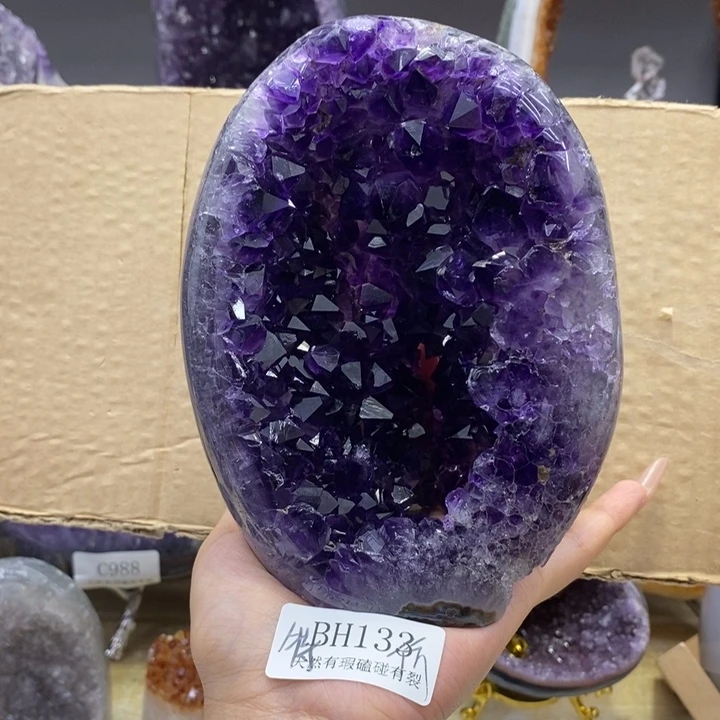 大型摆件（非配饰）紫晶未镶嵌