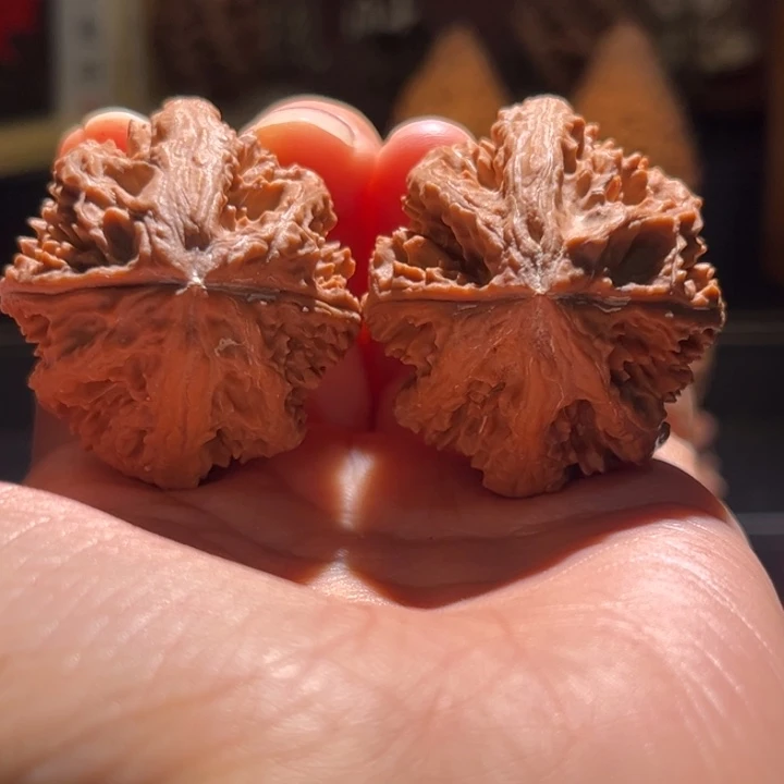 文玩核桃吊坠雪狮子13阴皮