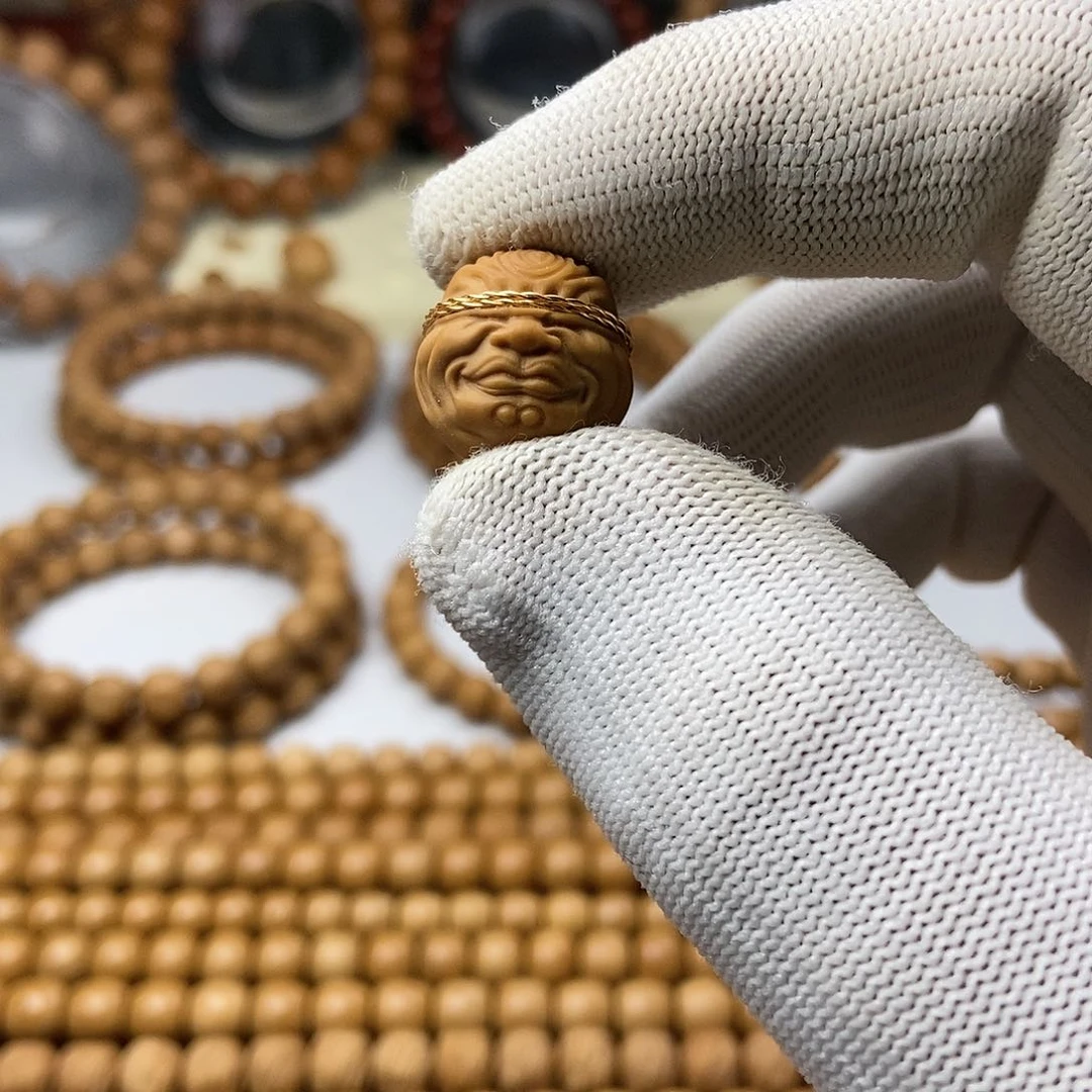 猴头核桃吊坠读*配饰