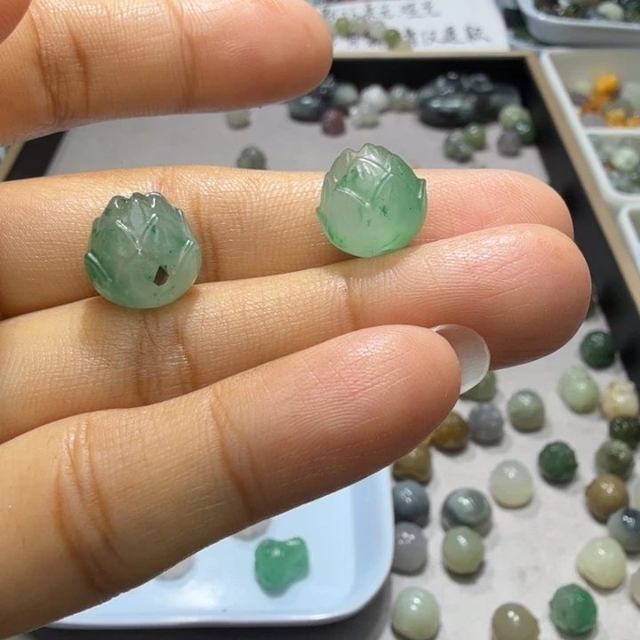 春***集未镶嵌和田玉珠宝半成品
