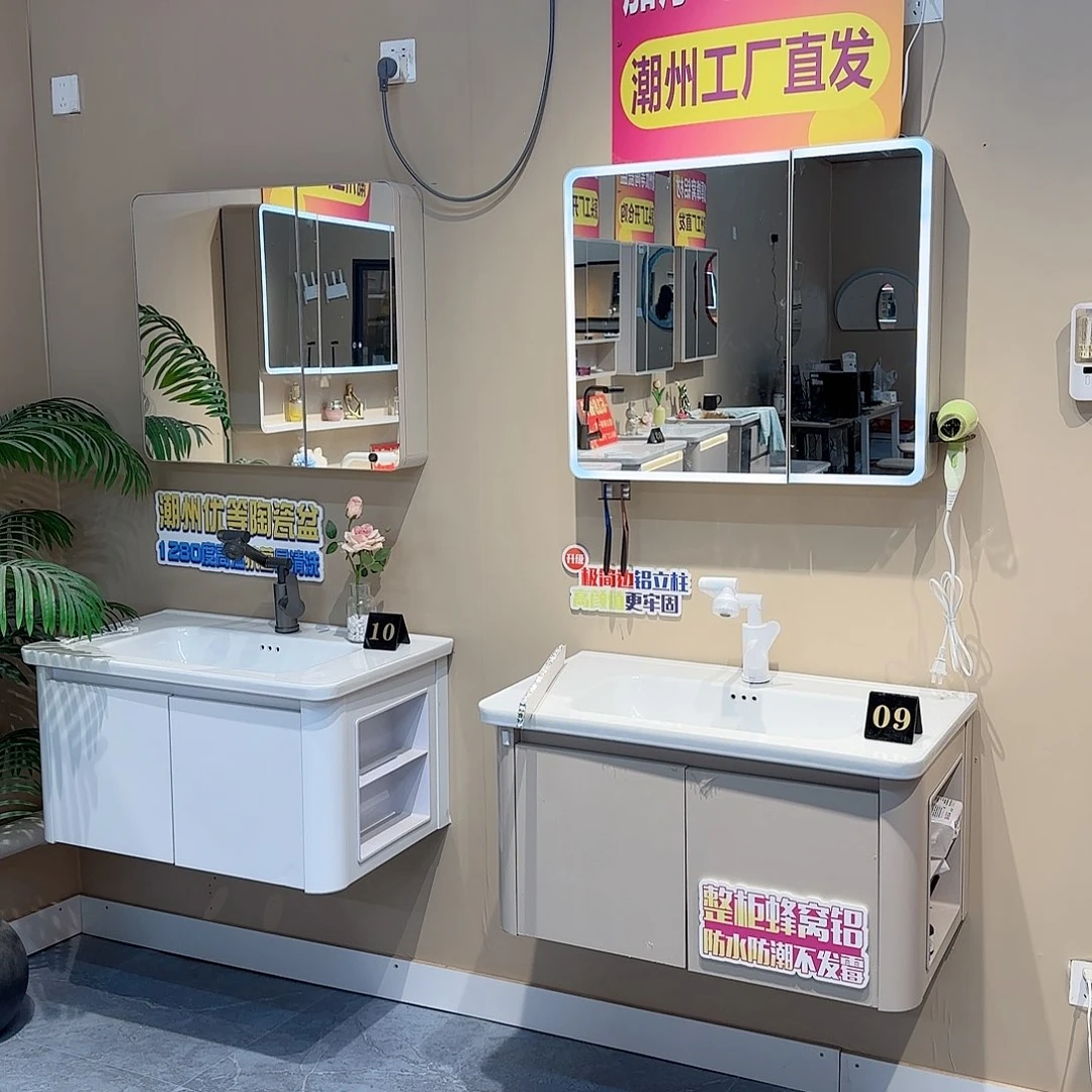 1套9号80左侧全封智能 1套对开白色柜体切割79半封智能