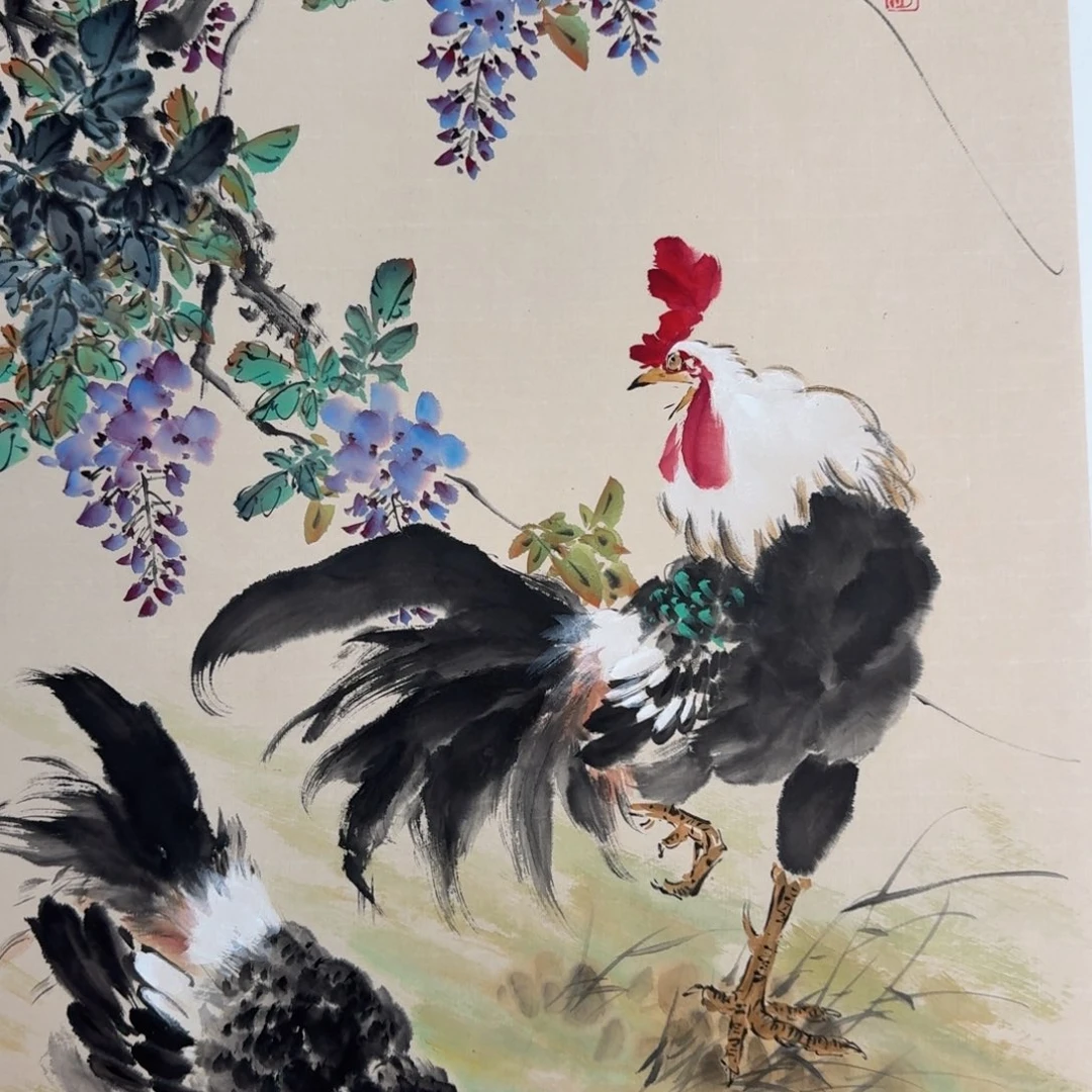 国画国画作品山水花鸟