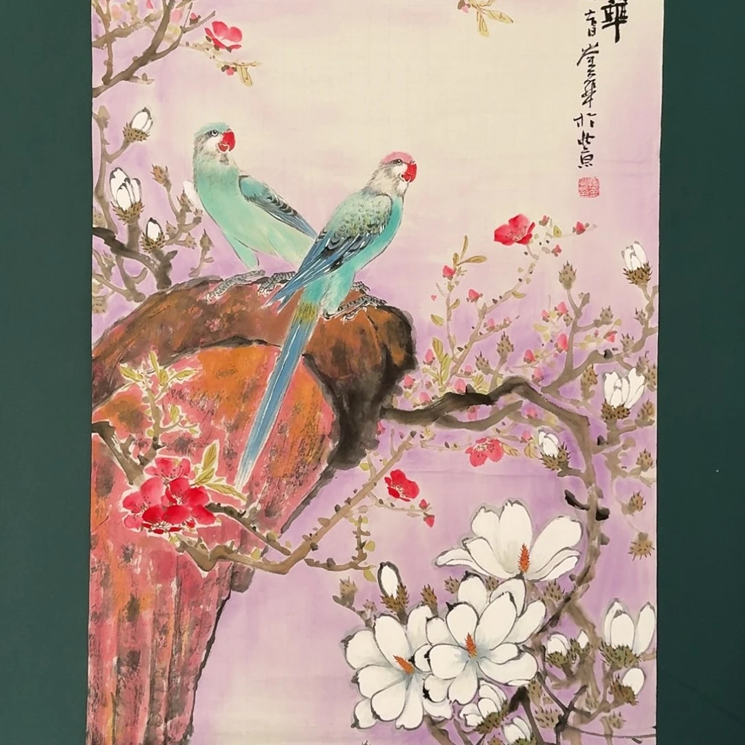 国画恽崟华老师的作品