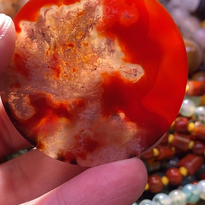 【闪购商品】玛瑙/玉髓颈饰未镶嵌温***。