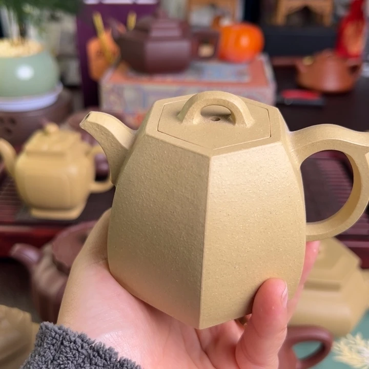 ****t茶壶紫砂本绿井兰微瑕