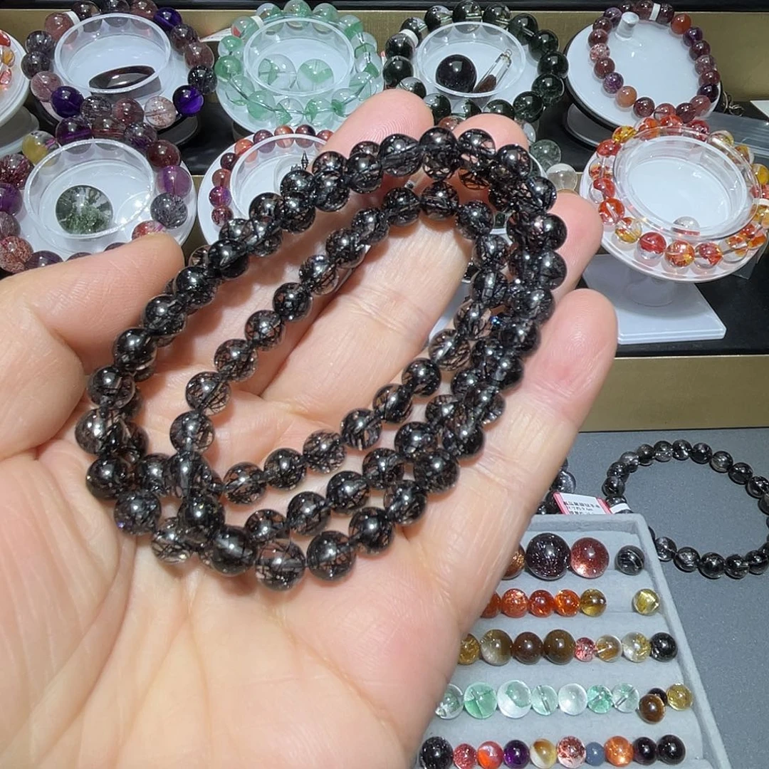 未镶嵌手链水晶手串