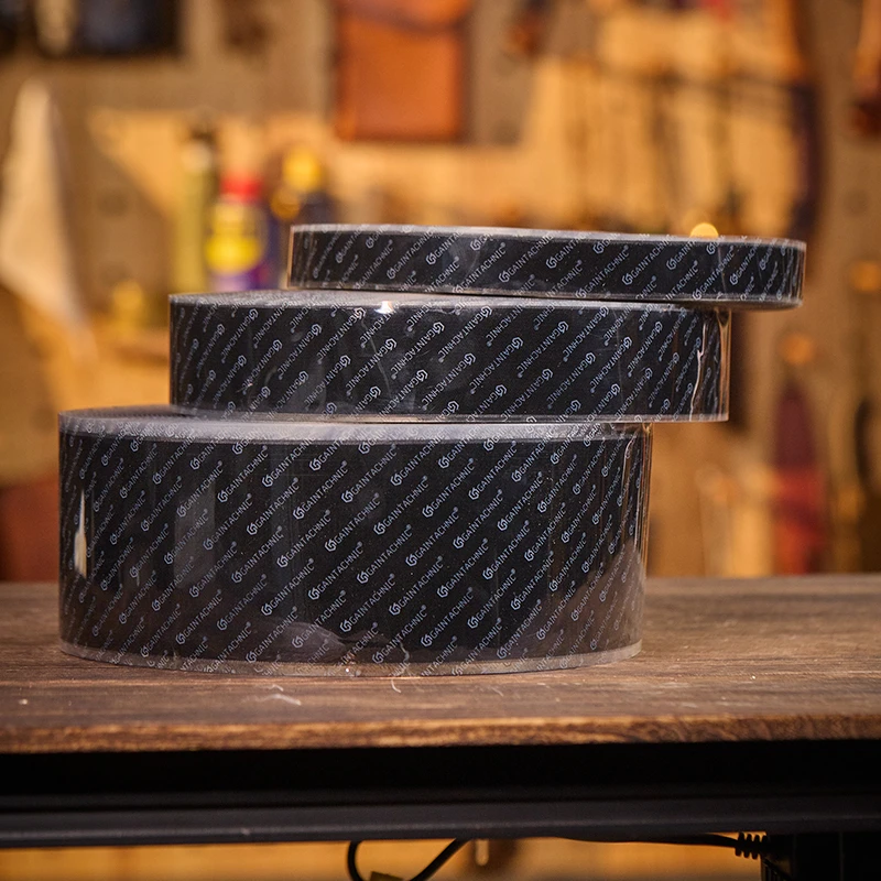 Gain盖隐技术 耐水背胶魔术贴尼龙搭扣纱窗画框挂墙 黑色钩毛面