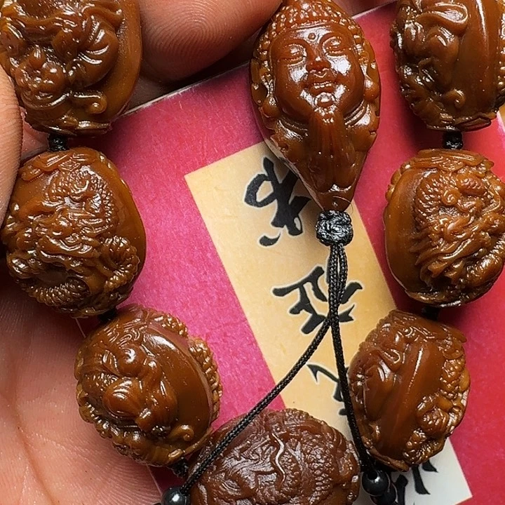 橄榄核手串我的小