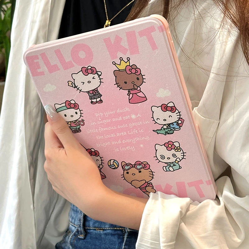 黑白皮KT适用小米Pad7平板保护套11.2英寸旋转款小米Pad6spro笔槽